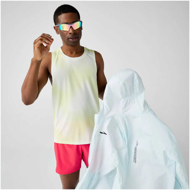 BROOKS Men's Dash Euphoryc Luminary Printed Running Singlet