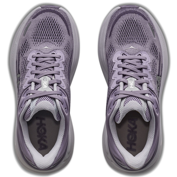 HOKA Women's Bondi 9 Mellow Lilac/Purple Fog Running Shoes
