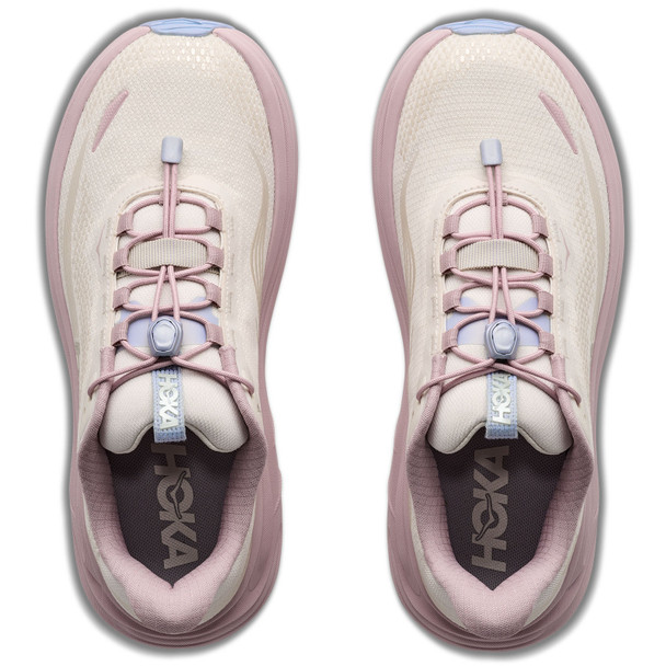 HOKA Women's Clifton 11 GTX Glimmers Wide Alabaster/Pink Opal Running Shoes