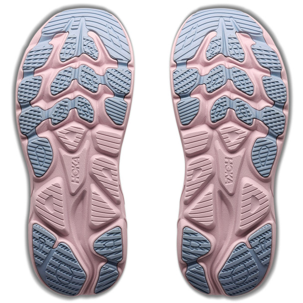 HOKA Women's Clifton 11 GTX Glimmers Wide Alabaster/Pink Opal Running Shoes