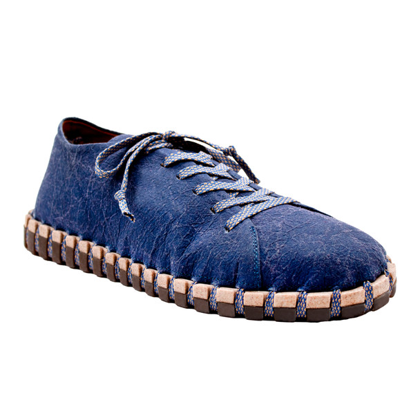 KENGOS Men's Bryce Mushroom Ocean Leather Lace Up Shoe