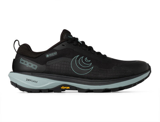 TOPO ATHLETIC Women Terraventure 5 GTX Black/Mint Shoes