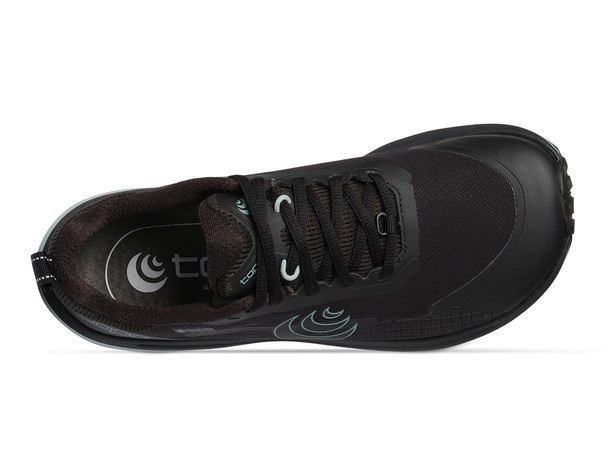 TOPO ATHLETIC Women Terraventure 5 GTX Black/Mint Shoes