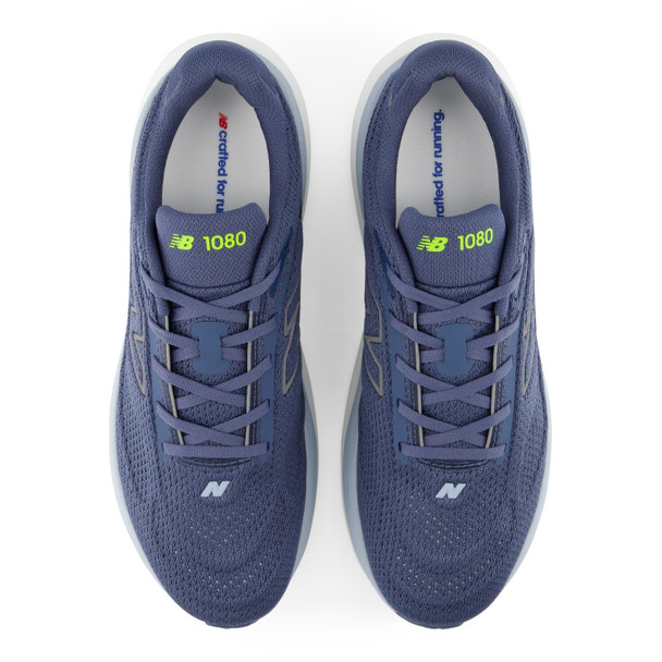 NEW BALANCE Men's 1080 v15 Vintage Indigo/Alkaline Green Running Shoes