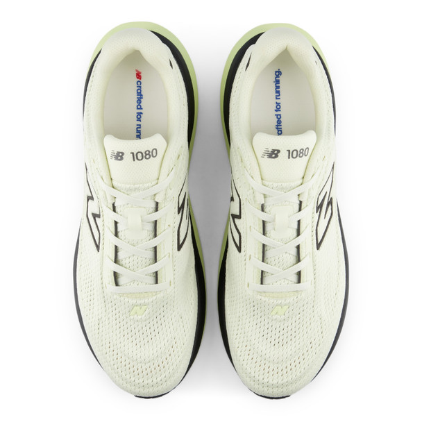 NEW BALANCE Men's 1080 v15 Pistachio Butter/Black Running Shoes