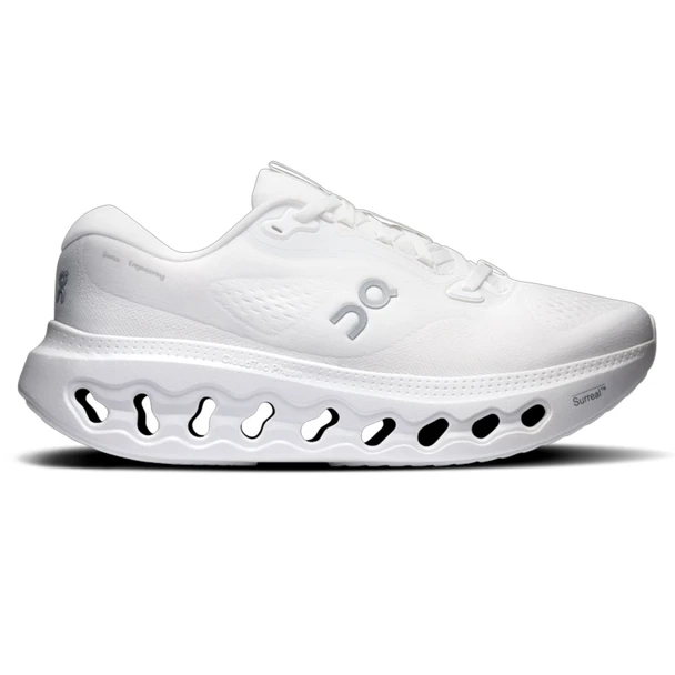 ON FOOTWEAR Women's Cloudsurfer 3 White Running Shoes