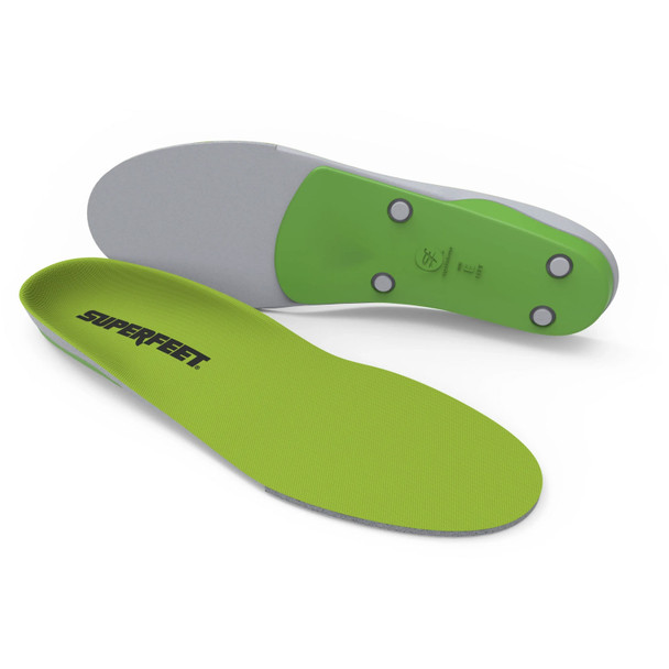 SUPERFEET All-Purpose Support High Arch Green Insoles