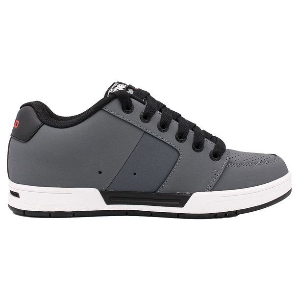 WORLD INDUSTRIES Men's Prime Gray/Black/Red Skate Shoes