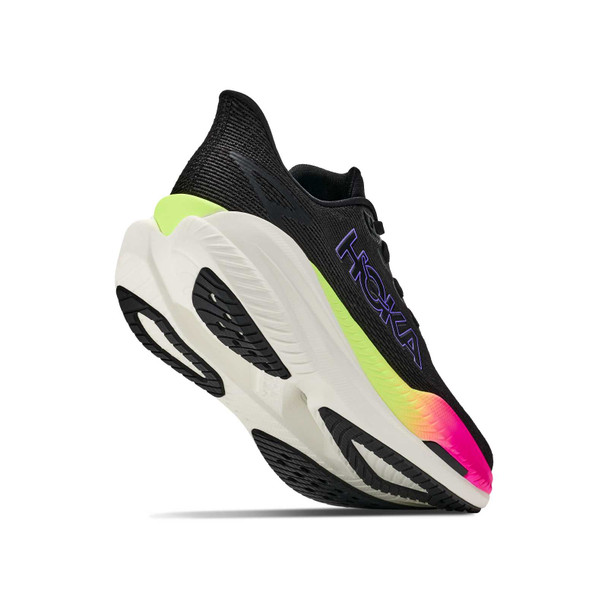 HOKA Women's Mach X 3 Black/Neon Nebula Running Shoes