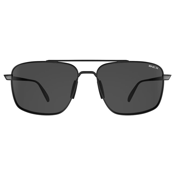 BEX Accel Matte Black/Gray Sunglasses (S140BKGY)