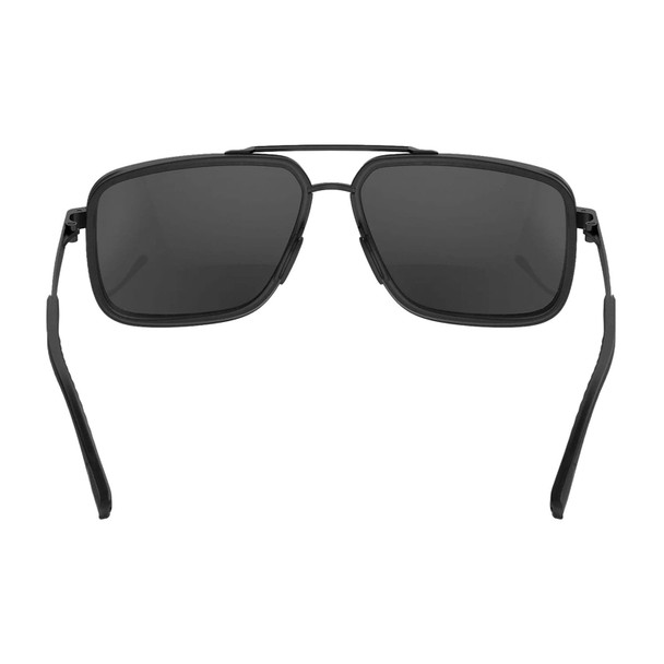BEX Dusk Matte Black/Gray Sunglasses (S144BKGY)