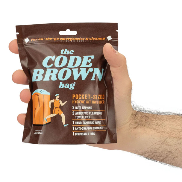 BUTT NAPKINS The Code Brown Bag (CODE-BROWN)