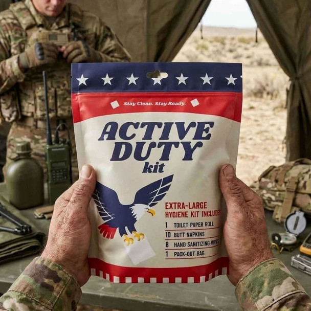 BUTT NAPKINS The Active Duty Kit (ACTIVE-DUTY)