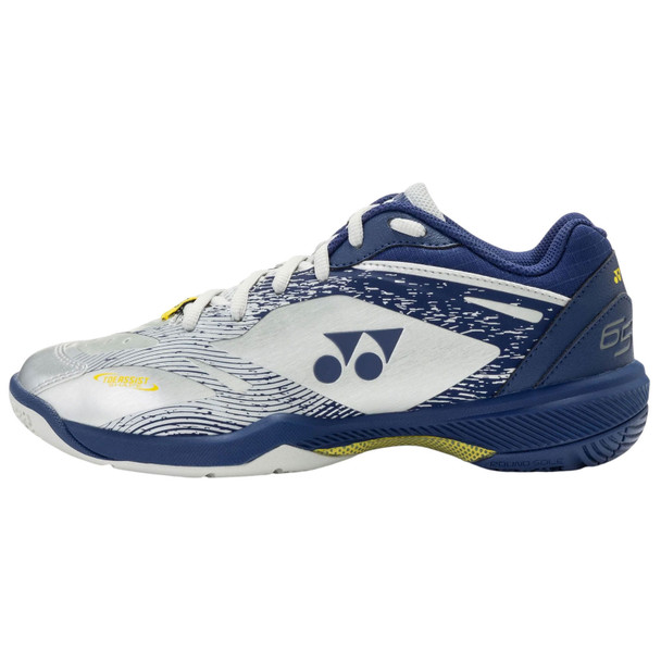 YONEX Men's Power Cushion 65Z VA Silver/Navy Badminton Shoes