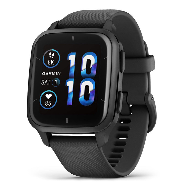 GARMIN Venu Sq 2 Music Edition Black/Slate GPS Fitness Smartwatch