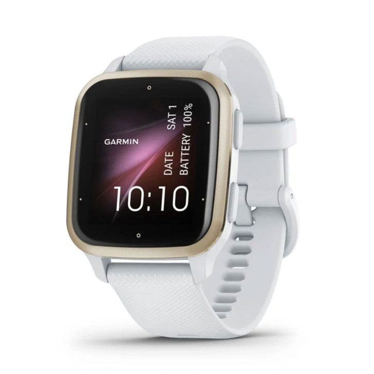 klatre endnu engang sammentrækning GARMIN Venu Sq 2 White/Cream Gold GPS Smartwatch 010-02701-01