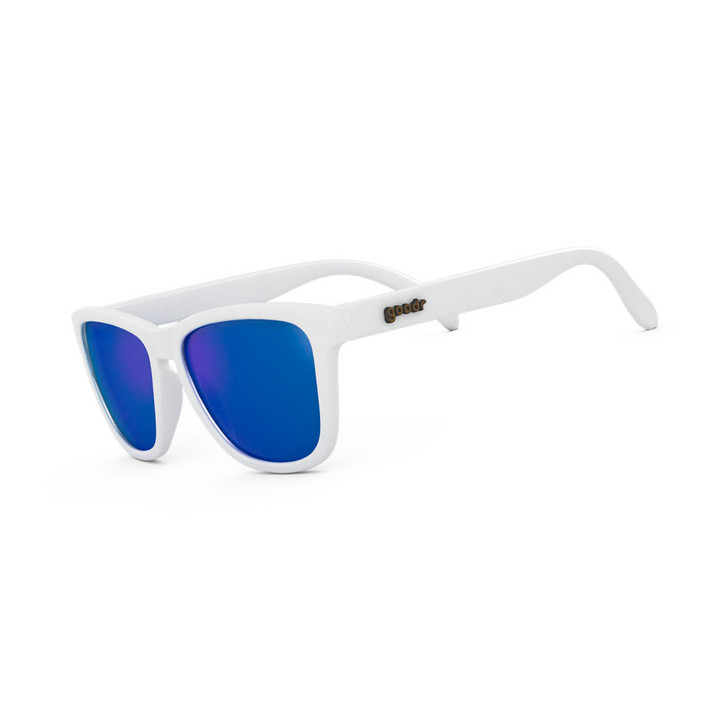 GOODR Iced by Yetis White with Blue Lens Sunglasses