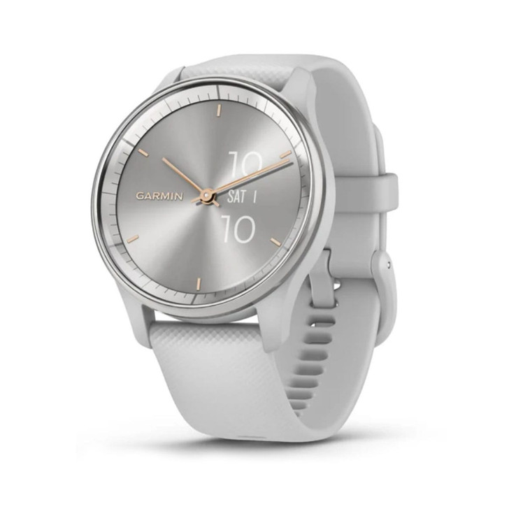 GARMIN Vivomove Trend Silver/Mist Gray Smartwatch (010-02665-03)