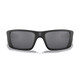 OAKLEY SI Fuel Cell Matte Black Steel Flag /Black Iridium Lens Sunglasses (OO9096-82)