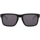 OAKLEY SI Holbrook Matte Black w/PRIZM Gray Polarized Sunglasses (OO9102-K355)