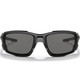 OAKLEY SI Ballistic Shocktube Matte Black Frame/Gray Lanses Sunglasses (OO9329-01)