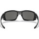 OAKLEY SI Ballistic Shocktube Matte Black Frame/Gray Lanses Sunglasses (OO9329-01)