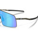 OAKLEY Sutro TI Satin Lead Frame/Prizm Sapphire Lenses Eyewear (OO6013-0436)