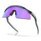 OAKLEY Hydra Crystal Black Frame/ Prizm Violet Lenses Sunglasses (OO9229-0437)