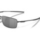 OAKLEY SI Square Wire Blackside/Prizm Black Polarized Eyewear (OO4075-1260)