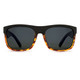 KAENON Burnet XL Polarized Sunglasses with Matte Black/Tortoise Frame and Ultra Grey 12% Lens (036MBTONK-UG12)