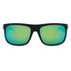 KAENON Burnet Mid Polarized Sunglasses with Matte Black Frame and Ultra Coastal Green Mirror Lens (046MBMBGN-UGRN)