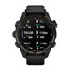 GARMIN Descent Mk3i 43mm Carbon Gray DLC Titanium Dive Computer/Smartwatch with Black Silicone Band (010-02753-10)