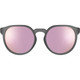 BOLLE Merit Black Crystal Matte/Brown Pink Polarized Sunglasses (BS015004)