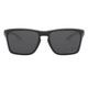 OAKLEY Men's Sylas Sunglasses with Polished Black Frame and Prizm Black Polarized Lenses (OO9448-0558)