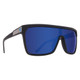 SPY Flynn Soft Matte Black/ Happy Bronze With Dark Blue Spectra Mirror Sunglasses (670323973317)