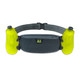 AMPHIPOD RunLite 10K 2 Steel 21oz Bottle Steel/Green Hydration Belt (10002-10K-02)