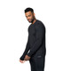 HOT CHILLYS Men's Micro-Elite Chamois Black Crewneck (HC9628-101)