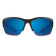 KAENON Arcata SR Polarized Matte Black/Ultra Grey 12 Pacific Blue Mirror Sunglasses (058MBMBGN-UBLU)