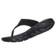 HOKA ONE ONE Women's Ora Recovery Flip Black/Dark Gull Gray Shoes