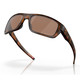 OAKLEY SI Drop Point Sunglasses with Matte Tortoise Frame and Prizm Tungsten Polarized Lens (OO9367-1760)