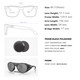 OAKLEY Clifden Sunglasses with Matte Black Frame and Prizm Black Polarized Lens (OO9440-0956)