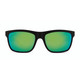 KAENON Unisex Clarke Matte Black/Ultra Coastal Green Polarized Sunglasses (028MBMBGN-UGRN)