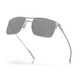 OAKLEY Holbrook TI Satin Chrome Frame/ Prizm Black Lenses Sunglass (OO6048-0157)