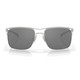 OAKLEY Holbrook TI Satin Chrome Frame/ Prizm Black Lenses Sunglass (OO6048-0157)