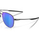 OAKLEY Contrail TI Satin Light Steel Frame/Prizm Sapphire Polar Lenses Sunglasses (OO6050-0457)