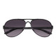 OAKLEY Feedback Satin Black Frame/ Prizm Gray Gradient Lenses Sunglasses (OO4079-4559)