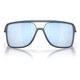 OAKLEY Castel Blue Steel Frame/Prizm Deep Water Polar Lenses Sunglasses (OO9147-1263)
