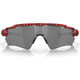 OAKLEY Radar EV Path Red Tiger Frame/Prizm Black Lenses Sunglasses (OO9208-D138)