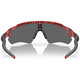 OAKLEY Radar EV Path Red Tiger Frame/Prizm Black Lenses Sunglasses (OO9208-D138)