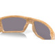 OAKLEY Heliostat Matte Stone Desert Tan Frame/Prizm Gray Polar Lenses Sunglasses (OO9231-1761)